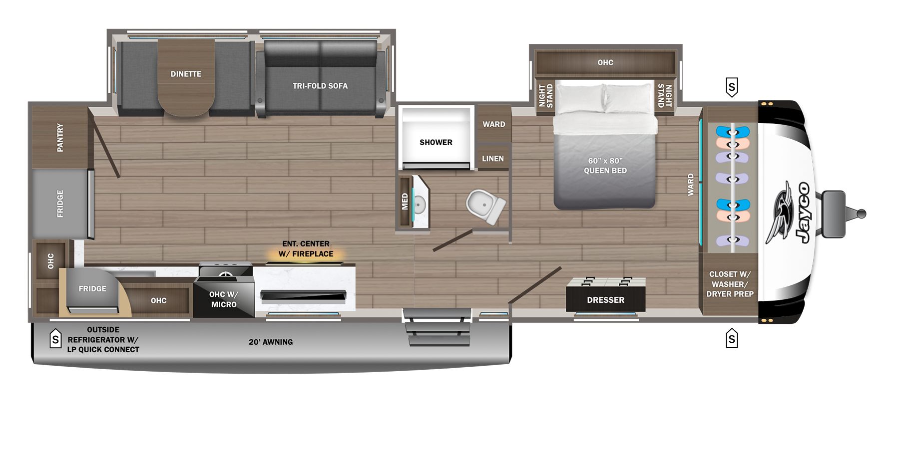 2027 Jayco Jay Feather 30RKB, $ 63,285