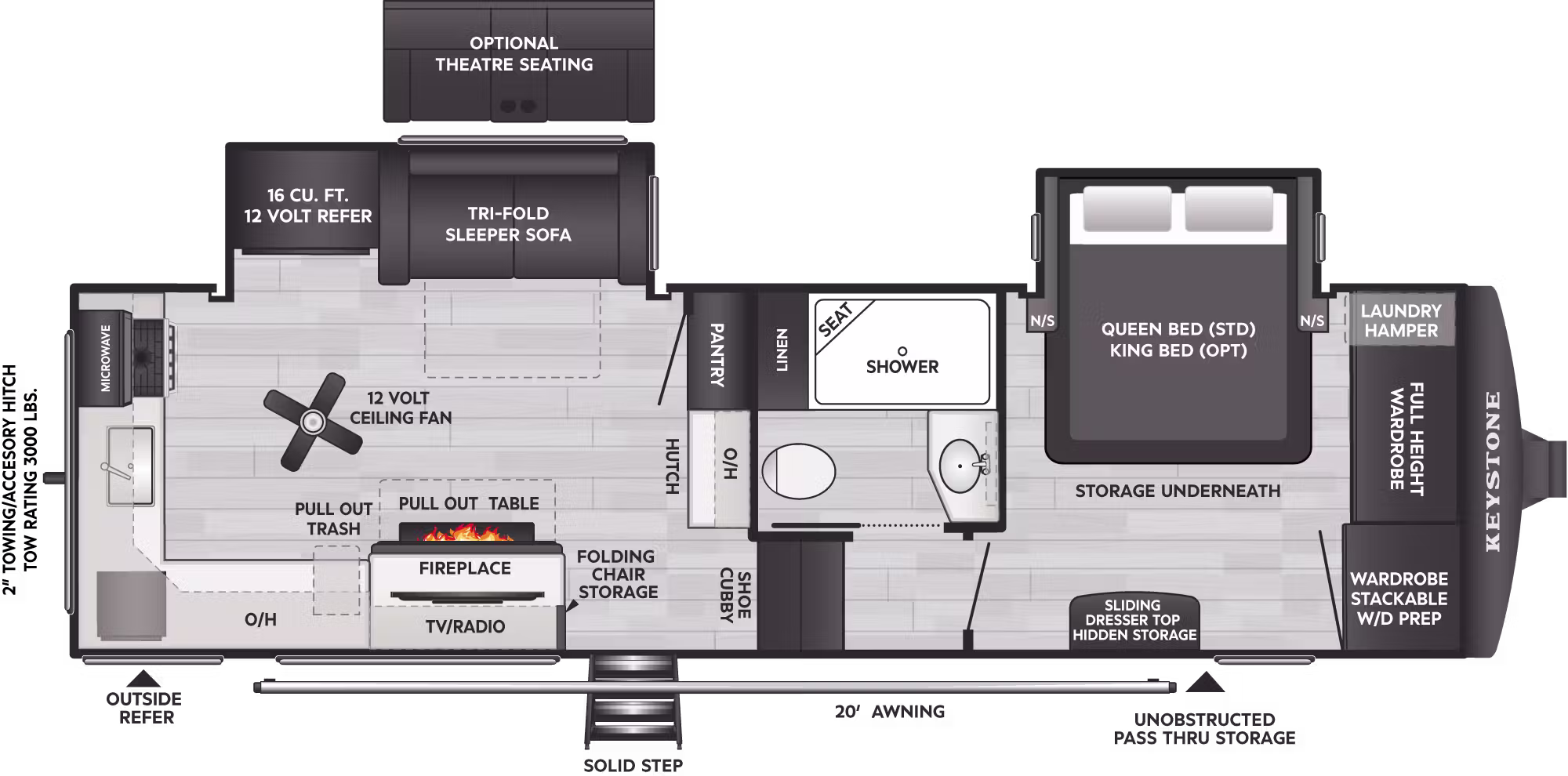 2027 Keystone Cougar 260MLE, $ 64,999