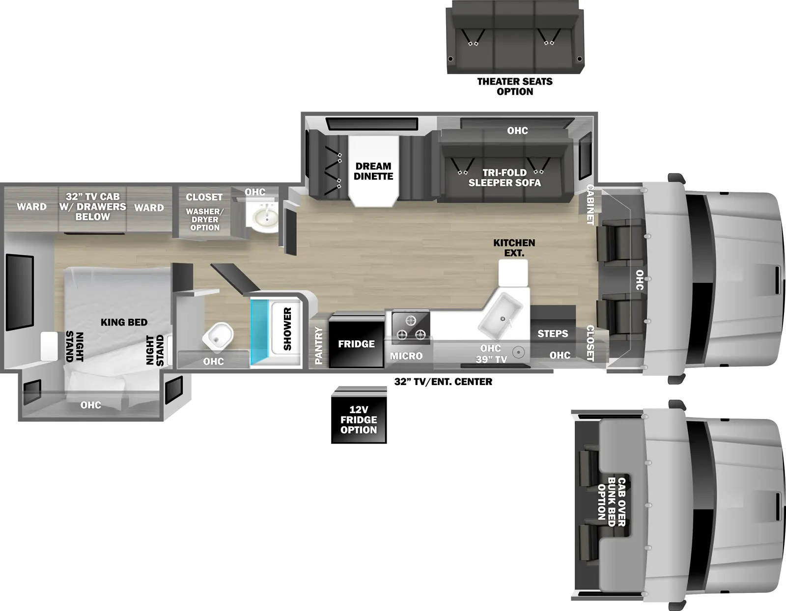 2027 Dynamax DX3 34KD, $ 369,997
