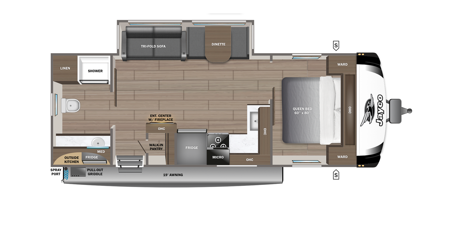 2027 Jayco Jay Feather 25RB, $ 56,529