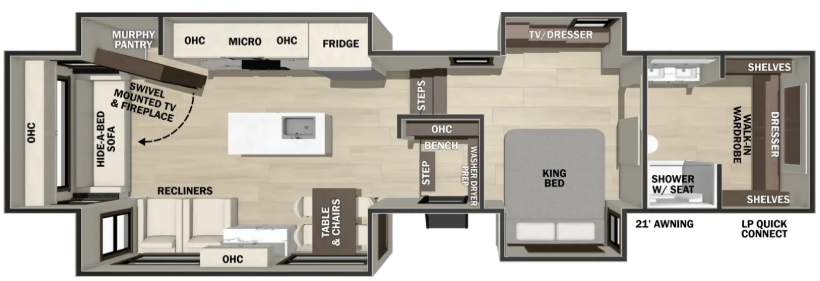 2027 Forest River Cedar Creek 383FB, $ 105,999