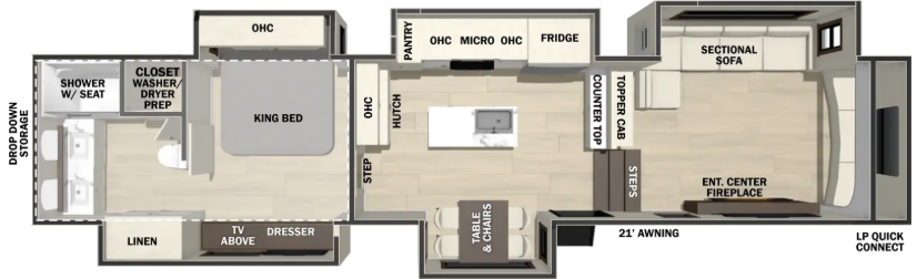 2027 Forest River Cedar Creek 398FL, $ 104,990