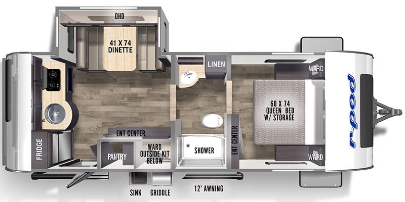 2024 Forest River R-Pod RP-202, $ 26,490