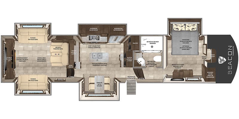 2020 Vanleigh RV Beacon 42RDB, $ 54,990