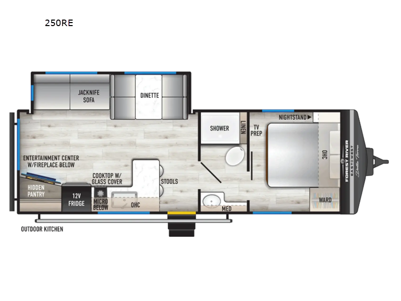 2027 East To West Della Terra 250RE, $ 51,071