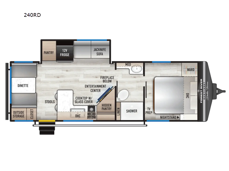 2027 East To West Della Terra 240RD, $ 46,866