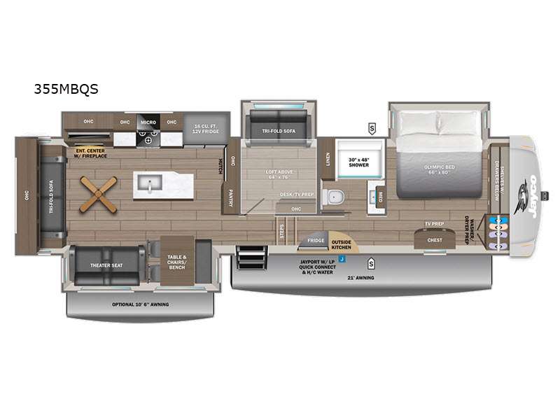 2027 Jayco Eagle 355MBQS, $ 113,997