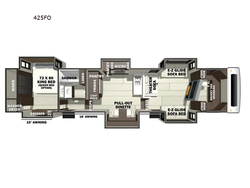 2026 Forest River Riverstone 425FO, $ 222,378