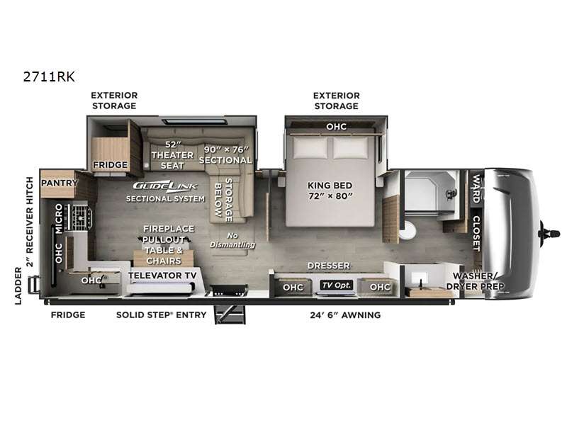 2027 Forest River Rockwood Ultra Lite 2711RK, $ 80,382
