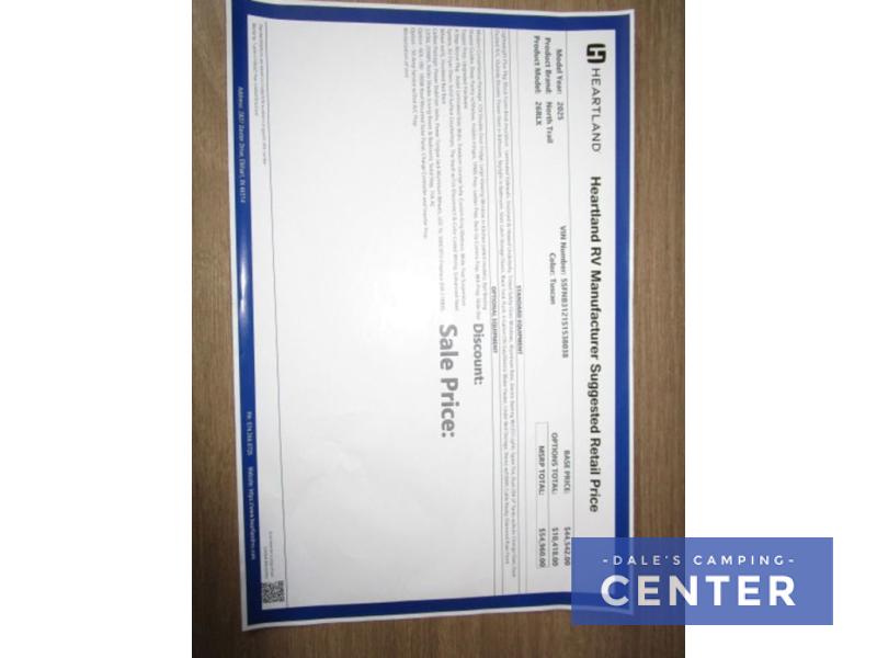2025 Heartland North Trail Ultra Lite NT 26RLX, $ 32,999