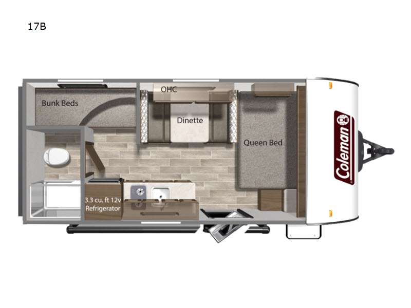 2023 Dutchmen Coleman 17B, $ 9,999