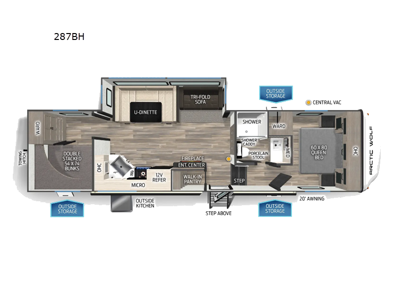 2026 Forest River Cherokee Arctic Wolf 287BH, $ 84,000