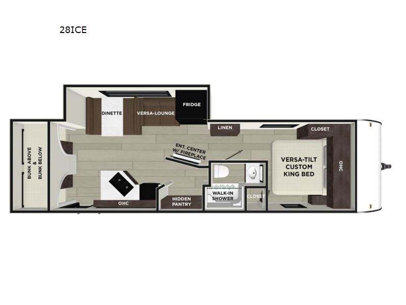 2026 Forest River Wildwood X-Lite 28ICE, $ 55,525