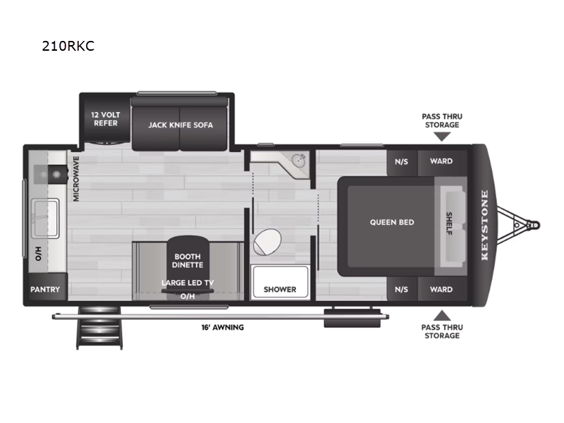 2026 Keystone Passport Classic 210RKC, $ 32,986