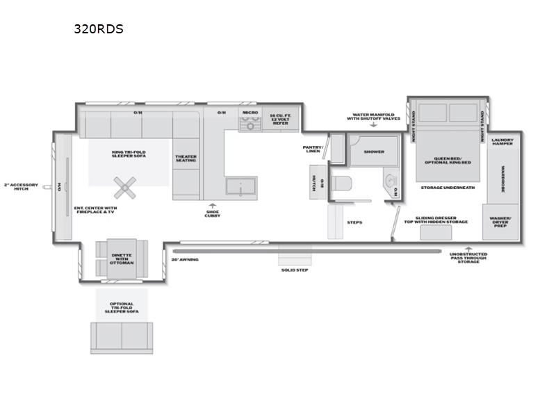 2027 Keystone Cougar 320RDS, $ 98,834