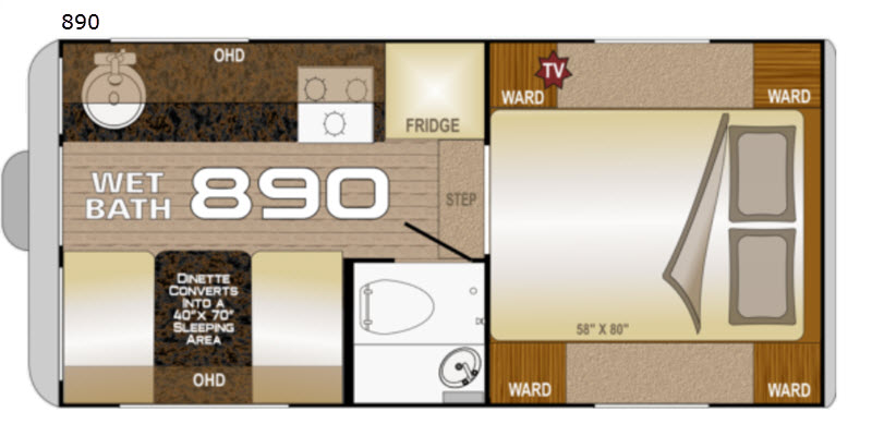 2021 Northwood Wolf Creek 890, $ 24,990