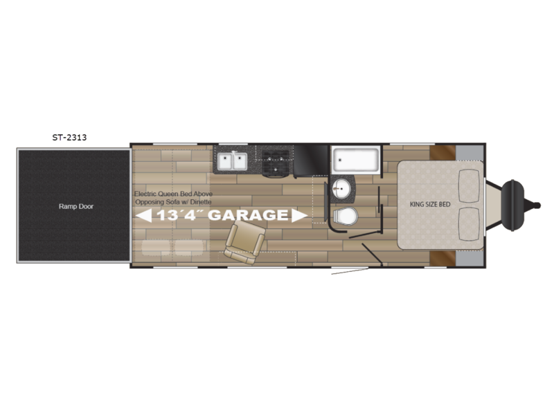 2018 Cruiser RV Stryker ST-2313, $ 29,990