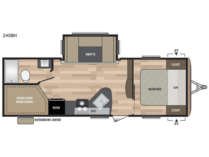 2017 Keystone Springdale (East) 240BH, $ 19,998