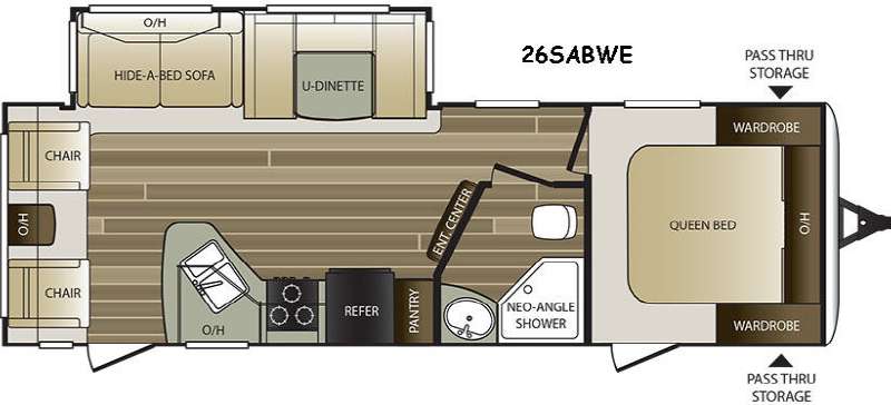 2017 Keystone Cougar Half-Ton 26SABWE, $ 19,998