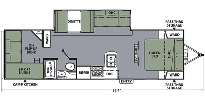 2020 Coachmen Apex Ultra Lite 289TBSS, $ 19,995