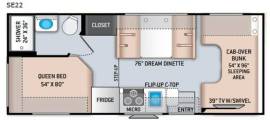 2021 Thor Motor Coach Quantum SE22, $ 57,900