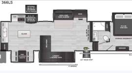 2025 Keystone Avalanche 366LS, $ 64,500
