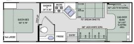 2020 Thor Motor Coach Majestic 28A, $ 35,000