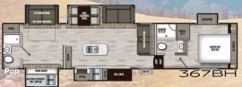 2022 Coachmen Chaparral 367BH, $ 47,250