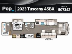 2023 Thor Motor Coach Tuscany 45BX, $ 484,000