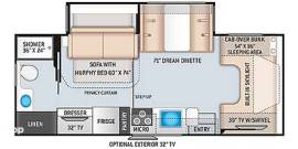 2022 Thor Motor Coach Quantum LC25, $ 65,000