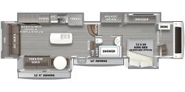2023 Forest River Riverstone Signature 41RL, $ 117,000