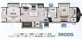 2024 East To West RV Ahara 390DS, $ 69,995