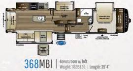 2020 Keystone Cougar 368MBI, $ 35,400
