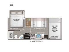 2025 Thor Motor Coach Chateau 22B, $ 109,900
