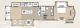 2018 Forest River Cedar Creek 36CK2, $ 44,650