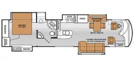 2015 Thor Motor Coach Tuscany 40KQ, $ 176,000