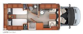 2013 Leisure Travel Unity U24TB, $ 79,200