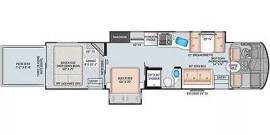 2022 Thor Motor Coach Outlaw 38MB, $ 159,900