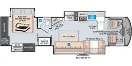 2022 Thor Motor Coach Aria 3701, $ 223,000
