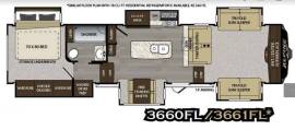 2018 Keystone Alpine 3660FL, $ 42,500