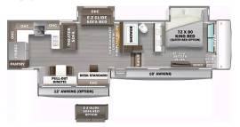 2022 Forest River Riverstone Reserve 3850RK, $ 66,600