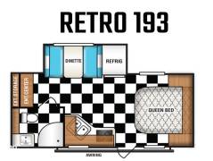 2020 Riverside RV Retro 193, $ 15,000