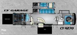 2019 Heartland Cyclone 4270, $ 45,000