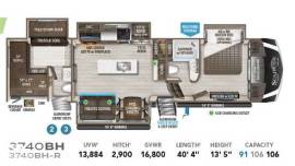 2022 Grand Design Solitude 3740BH, $ 44,450