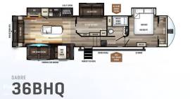 2021 Forest River Sabre 36BHQ, $ 44,200