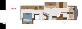 2020 Fleetwood Fortis 34MB, $ 88,900