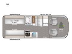 2024 Thor Motor Coach Dazzle 2ab, $ 105,000