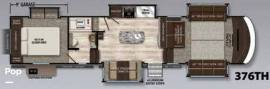 2017 Grand Design Momentum 376TH, $ 49,900