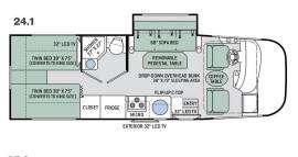 2017 Thor Motor Coach Vegas 24.1, $ 50,000
