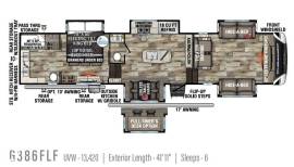 2021 KZ Durango G386FLF, $ 74,500